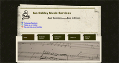 Desktop Screenshot of ianoakley.com